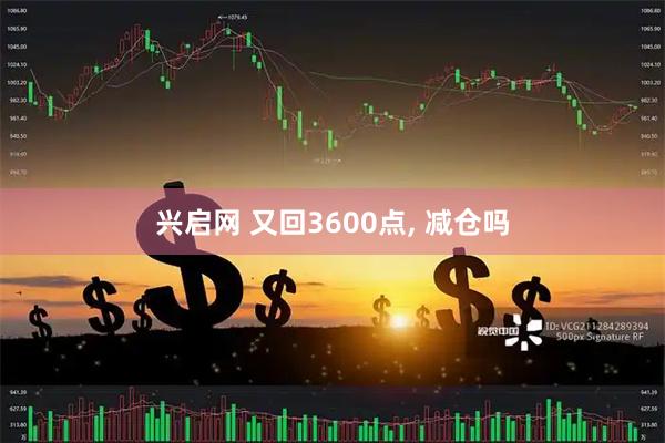兴启网 又回3600点, 减仓吗